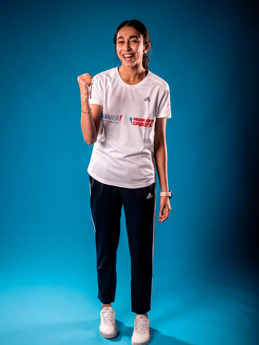 Taekwondo athlete Jana Khattab