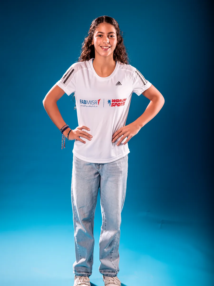 Squash player Malika Taymour